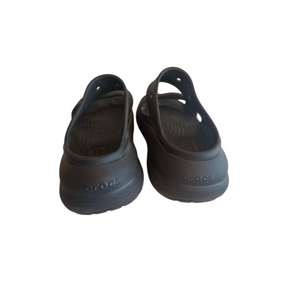 Crocs Unisex Classic All-Terrain Wedge Sandal Slide M6/W8 Black - Picture 3 of 6